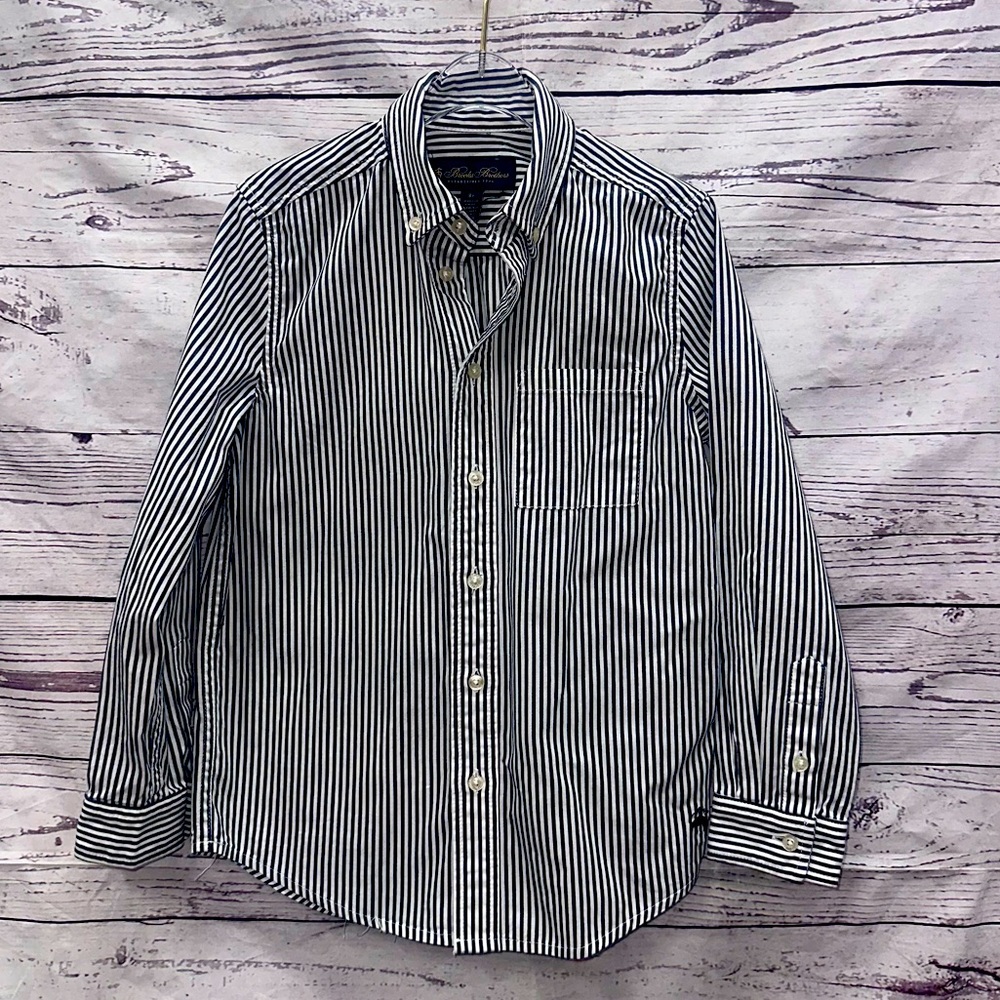 Brooks Brothers Collared Long Sleeve Button Up Shirt Size 8